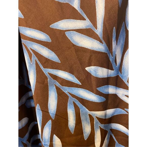 NWT Pretty Garbage Woman’s Leaf Print Mini dress Size Medium - Picture 3 of 5